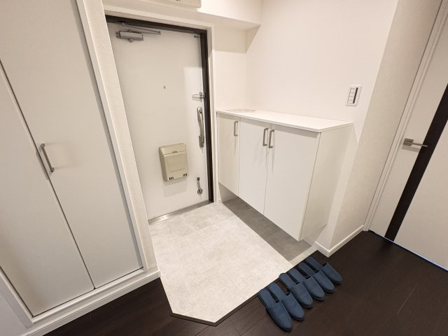 大久保ダイヤハイツの玄関