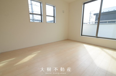 【洋室】 | 海老名市東柏ケ谷5丁目 新築戸建て 全3棟【仲介手数料無料】 | 2階　洋室1（7.0帖）