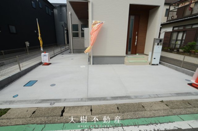 【駐車場】 | 海老名市東柏ケ谷5丁目 新築戸建て 全3棟【仲介手数料無料】