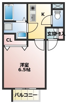 【間取り】 | パセオ御堂町