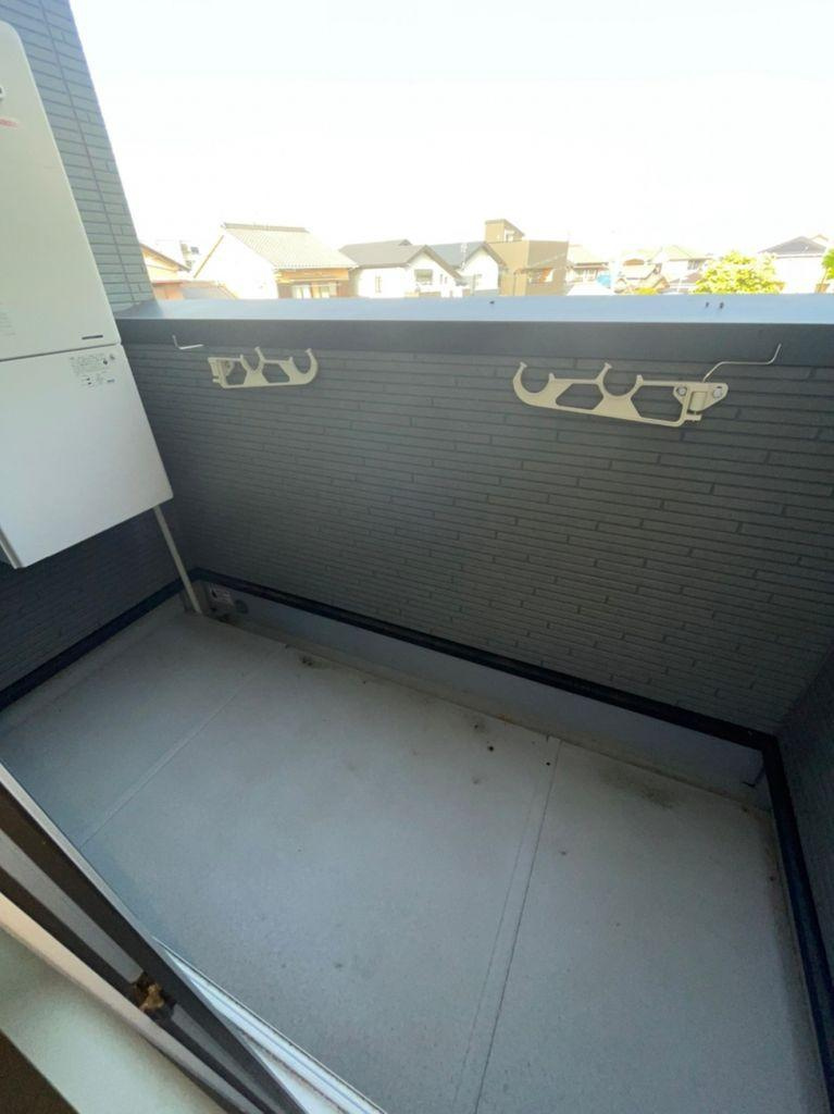 フェリス荒子　名古屋市賃貸　仲介手数料無料のバルコニー|バルコニー