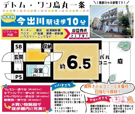 デトム・ワン烏丸一条　リフォームプラン