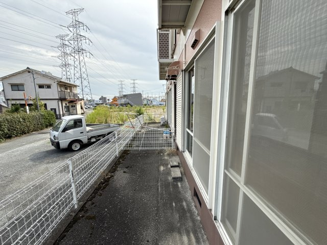 ピュアハイツのバルコニー