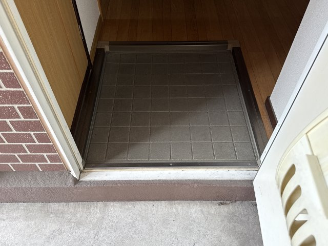 ピュアハイツの玄関