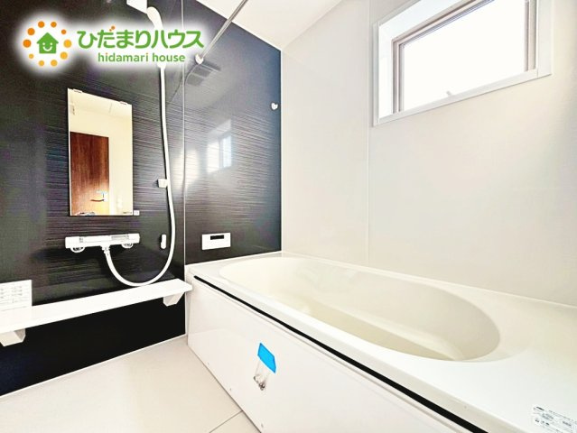 【浴室】 | 笠間駅前1期　新築戸建　6号棟 | 閑静な住宅地なので、静かな環境で暮らしやすいですね。