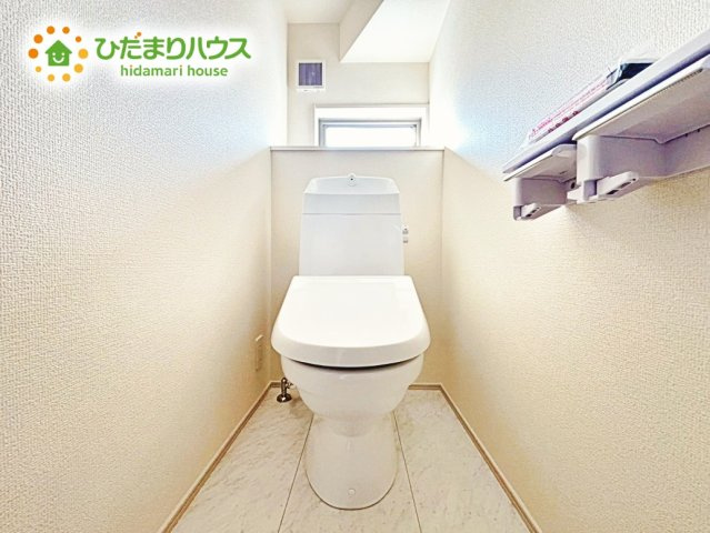 【トイレ】 | 笠間駅前1期　新築戸建　6号棟 | 温水洗浄便座ついてます(^^♪