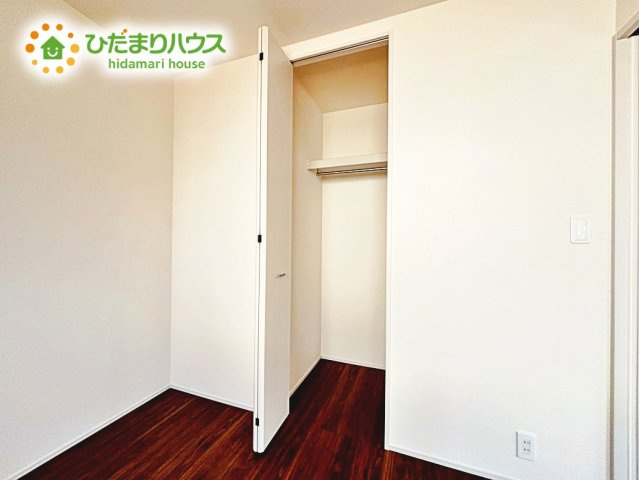 【収納】 | 笠間駅前1期　新築戸建　6号棟 | 各居室収納完備！