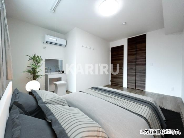 スペチアーレ巽中　C棟の寝室