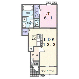【間取り】 | 小張プレイスⅠ