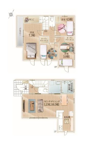 ふじみ野市南台１丁目の新築一戸建
