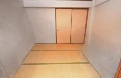 【洋室】 | エイルヴィラグランシス高麗町 | リビング横の和室、全居室に収納があります。
※家具等はAIで消しています。