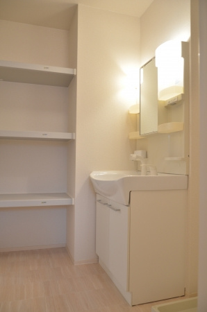 メゾン二田の独立洗面台|独立洗面化粧台が付いています