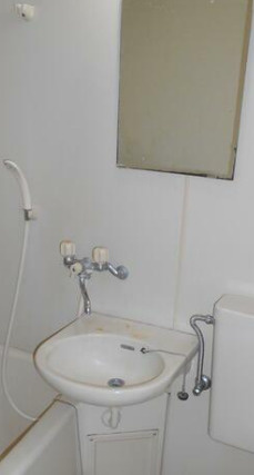 新日コーポ　南向き　ロフト付き　学生おすすめの洗面所