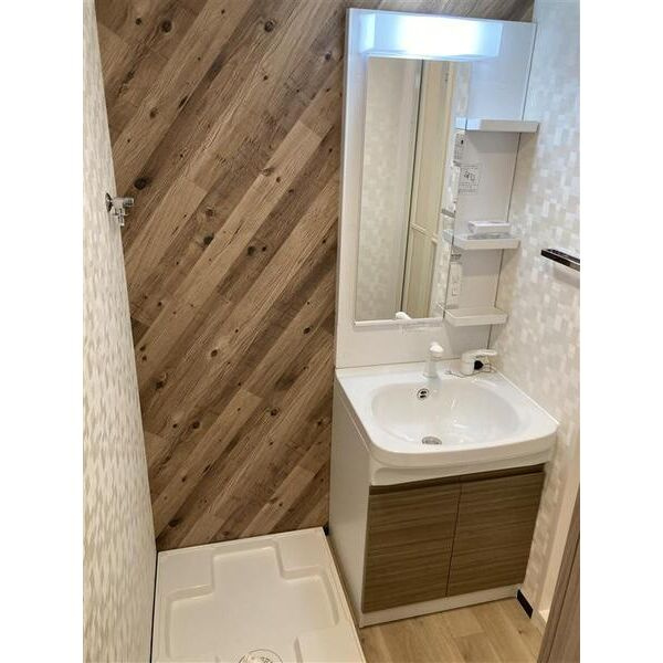 CREST TAPP金山　名古屋市賃貸　仲介手数料無料の洗面所