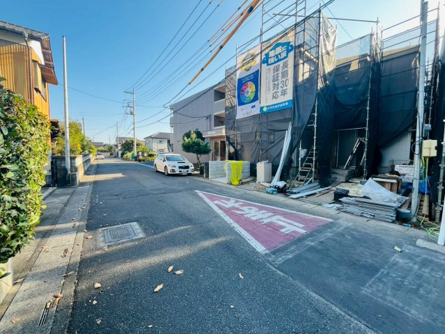 【前面道路含む現地写真】 | 久喜市吉羽2期　新築戸建　全9棟　B号棟