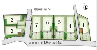 【区画図】 | 王禅寺東5丁目