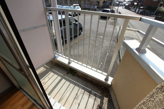 レジデンス遠若のバルコニー|バルコニー付きです