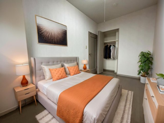 【洋室】 | ライオンズガーデン横浜蒔田 | 洋室家具配置例（バーチャルステージングのため家具付き販売ではありません。）