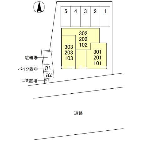 la chanceの区画図|高崎、前橋のお部屋探しはエンドスケープまで！お客様の理想お聞かせ下さい♪