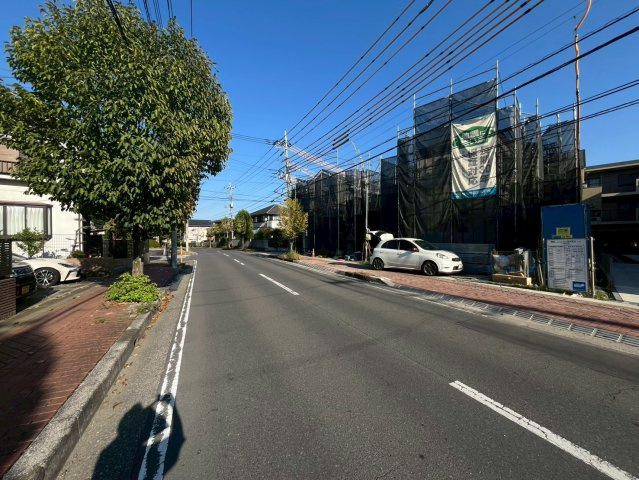 【前面道路含む現地写真】 | 久喜市吉羽2期　新築戸建　全9棟　C号棟