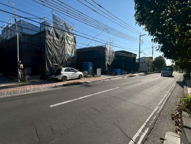 【前面道路含む現地写真】 | 久喜市吉羽2期　新築戸建　全9棟　C号棟