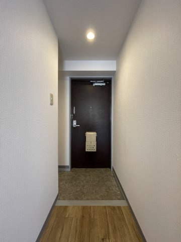 幸和ハイツの玄関|現状優先です。