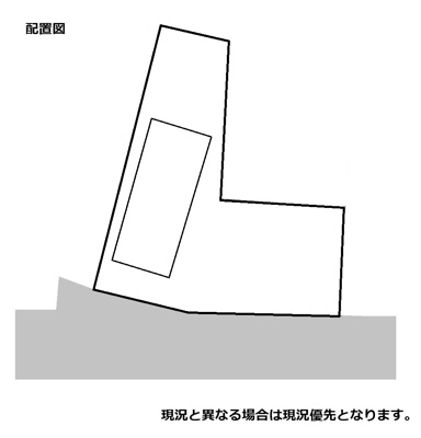 【その他】 | 甘楽郡甘楽町中古住宅（事務所併用） | 配置図