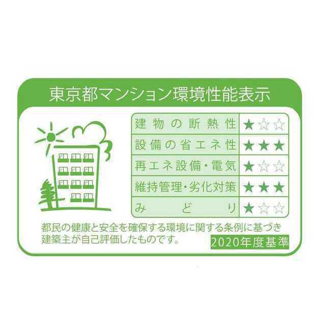 グランカーサ瑞江の省エネ性能ラベル