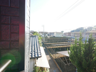 【展望】 | 甲府市東光寺3丁目 ZEH水準オール電化新築戸建 B号棟 | バルコニーからの眺望