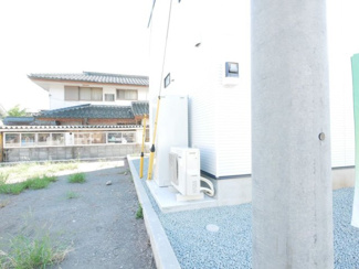 【周辺】 | 甲府市東光寺3丁目 ZEH水準オール電化新築 A棟 車並列2台 | 東側隣地境界