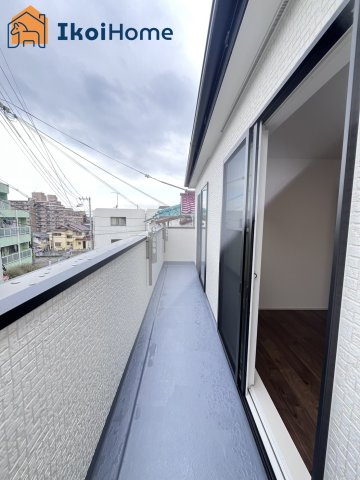 神戸市西区池上1丁目　新築戸建のバルコニー|◆同社施工例◆陽当り良好のバルコニーです♪バルコニー屋根は８万円～設置可能です。