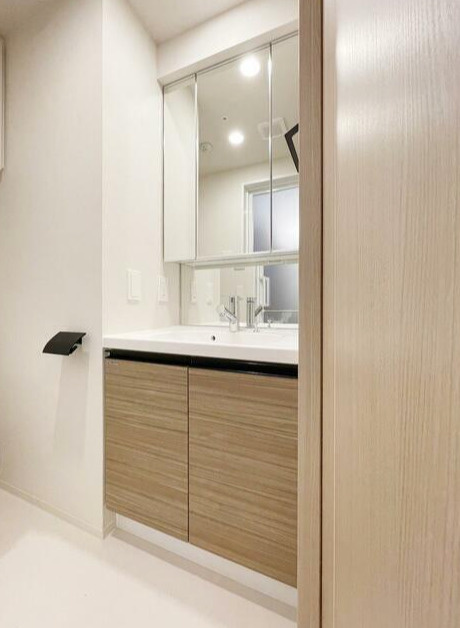 ジオエント門前仲町の独立洗面台