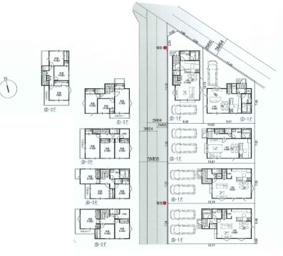 【区画図】 | ご家族様のプライベート空間が確保できる素敵な間取りです。また敷地ゆったりですので、おうち時間を楽しむのにもぴったりですね♪
