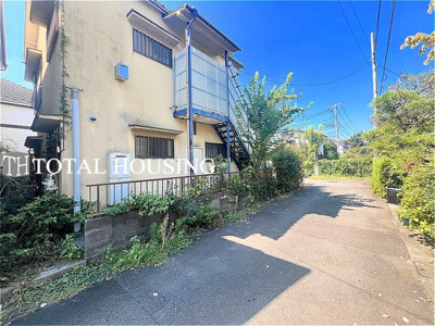 【前面道路含む現地写真】 | 調布市深大寺元町3丁目　売地　全1区画