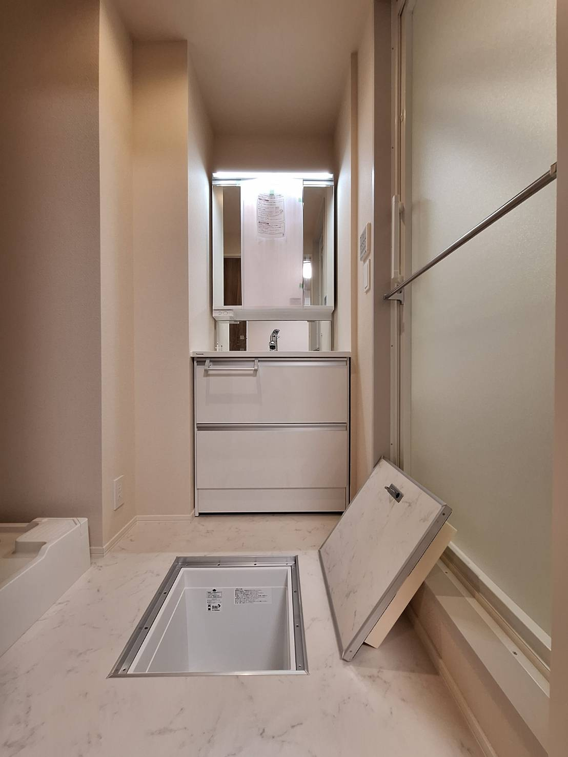 カルメ二俣川の洗面所