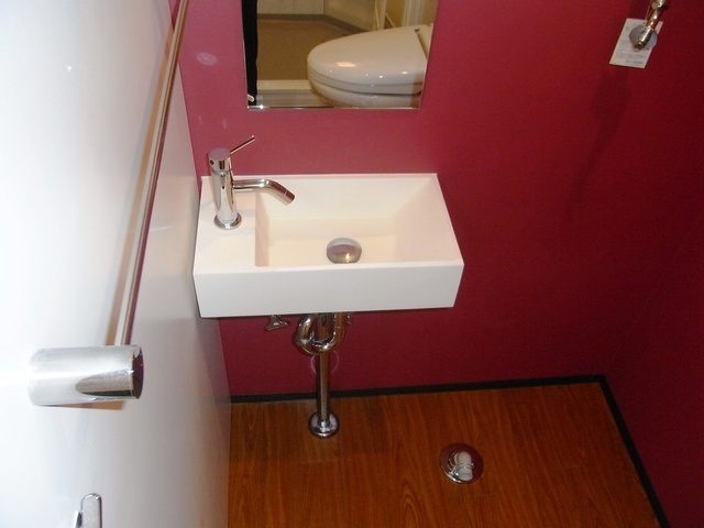 グランドール御影の洗面所