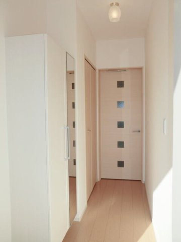 パークヴェルデアＡの玄関