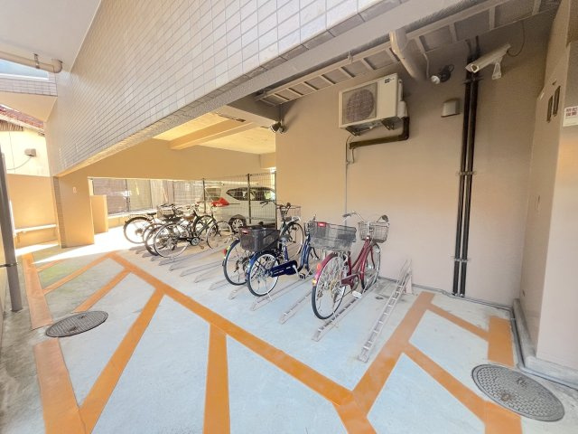 三愛シティライフ二日市の駐輪場