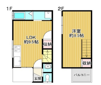 【間取り】 | 川西市霞ケ丘2丁目　中古戸建