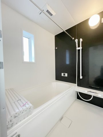 新築戸建・建売　大田原市薄葉　制震+耐震　薄葉小・野崎中の浴室