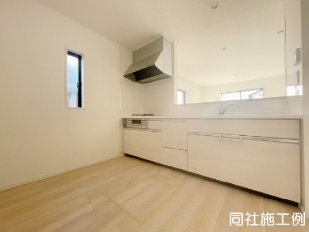 新築戸建・建売　大田原市薄葉　制震+耐震　薄葉小・野崎中の居間・リビング|※同社施工例