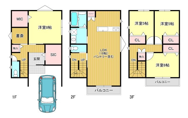 堺市東区草尾　土地の参考プラン