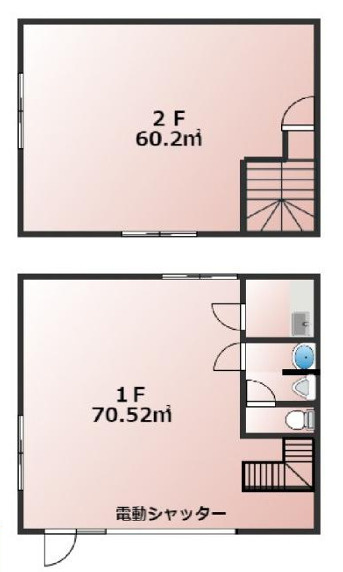 板橋区小茂根２丁目のビルの間取り