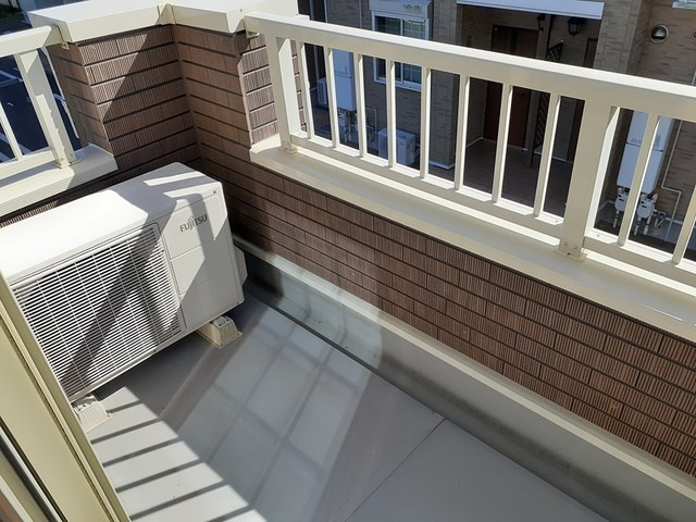 フォルトゥーナCのバルコニー