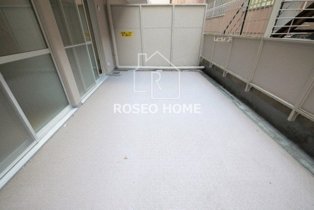 白百合グランドシャトーのバルコニー|同マンション別部屋：参考写真