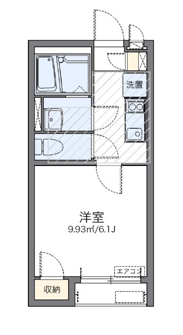 レオネクストヒルズバンの間取り