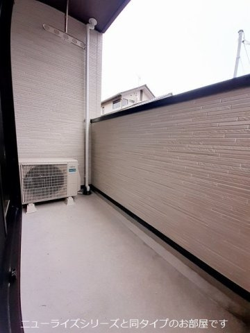 グレイスパークⅠのバルコニー|バルコニーからの眺めを楽しみながら食事をしませんか