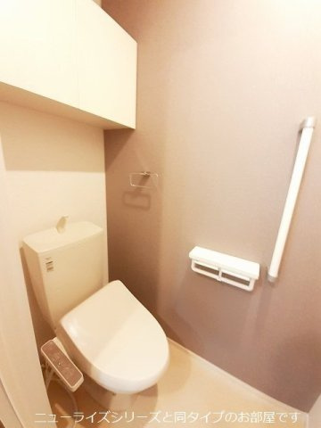 グレイスパークⅠのトイレ|清潔感のあるトイレです