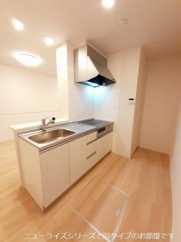 グレイスパークⅠのキッチン|お料理しやすいキッチンです