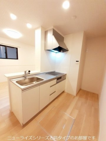 グレイスパークⅠのキッチン|お料理しやすいキッチンです